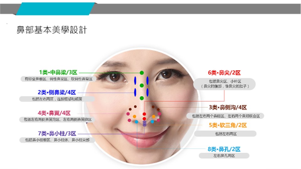 鼻部基本美學設計案例
